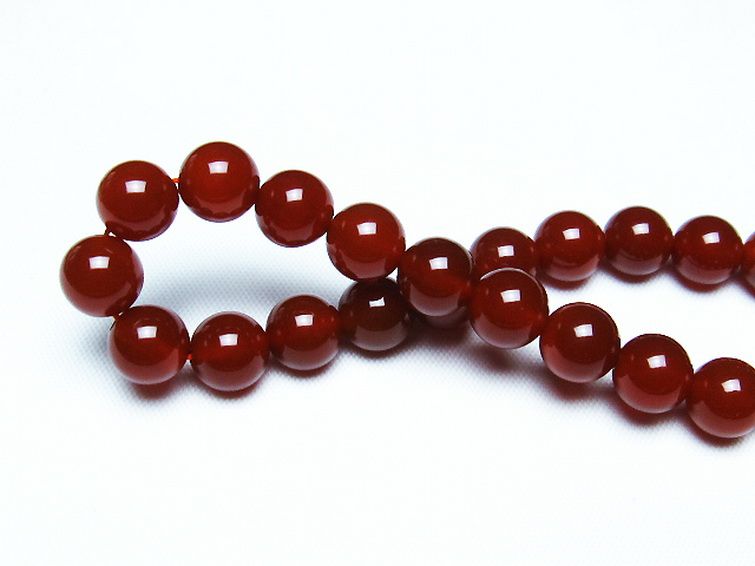 赤アゲート ブレスレット 8mm [T57-6888] 2枚目