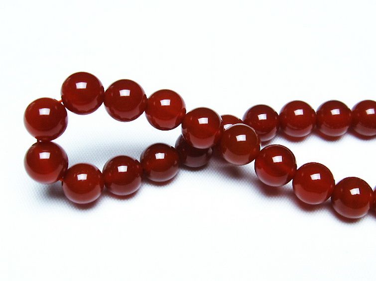 赤アゲート ブレスレット 8mm [T57-6889] 2枚目