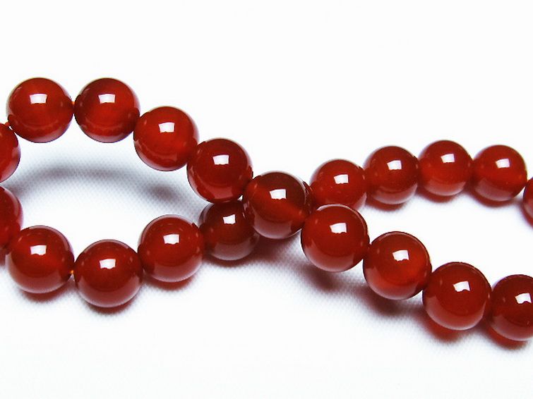 赤アゲート ブレスレット 8mm [T57-6894] 2枚目