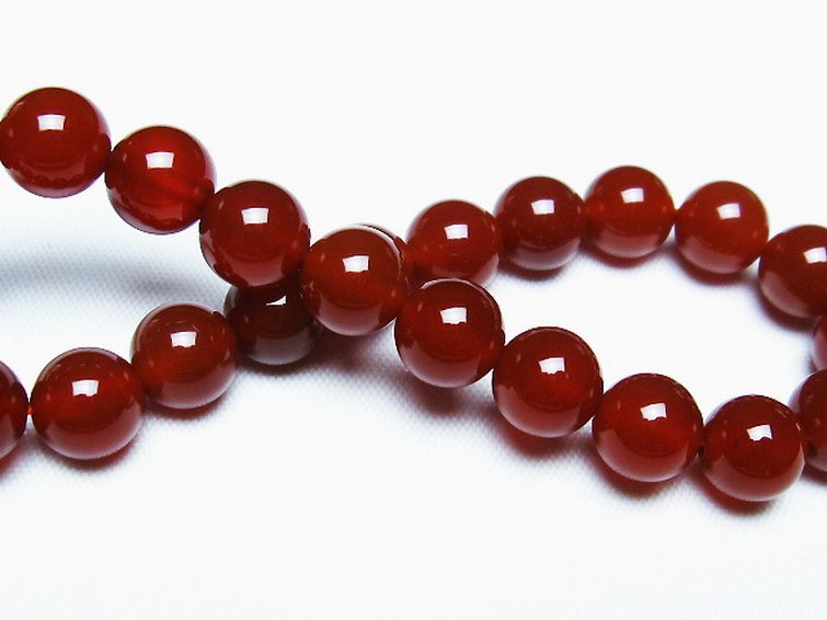 赤アゲート ブレスレット 8mm [T57-6897] 2枚目