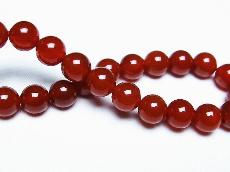赤アゲート ブレスレット 8mm [T57-6911] 2枚目