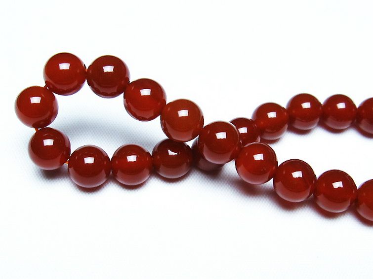赤アゲート ブレスレット 8mm [t57-6917] 2枚目