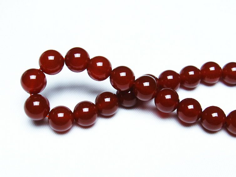 赤アゲート ブレスレット 8mm [t57-6926] 2枚目