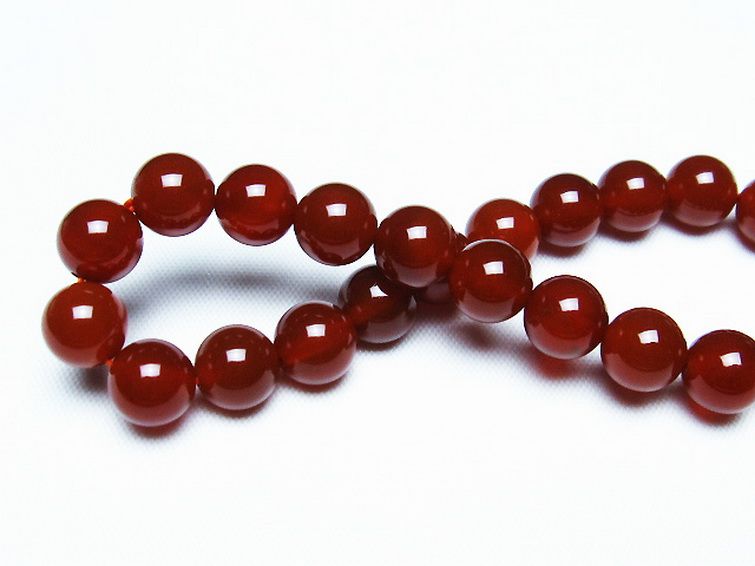 赤アゲート ブレスレット 8mm [T57-6931] 2枚目