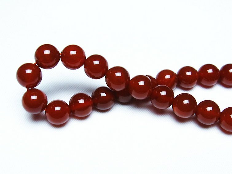 赤アゲート ブレスレット 8mm [t57-6933] 2枚目