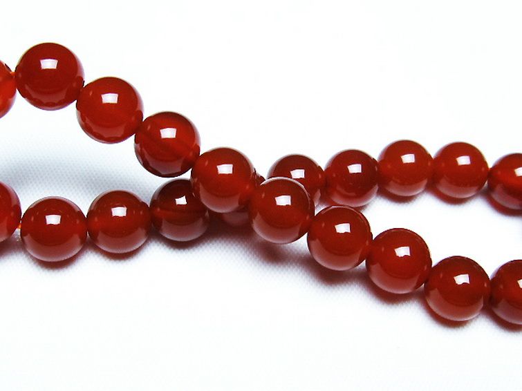 赤アゲート ブレスレット 8mm [t57-6935] 2枚目