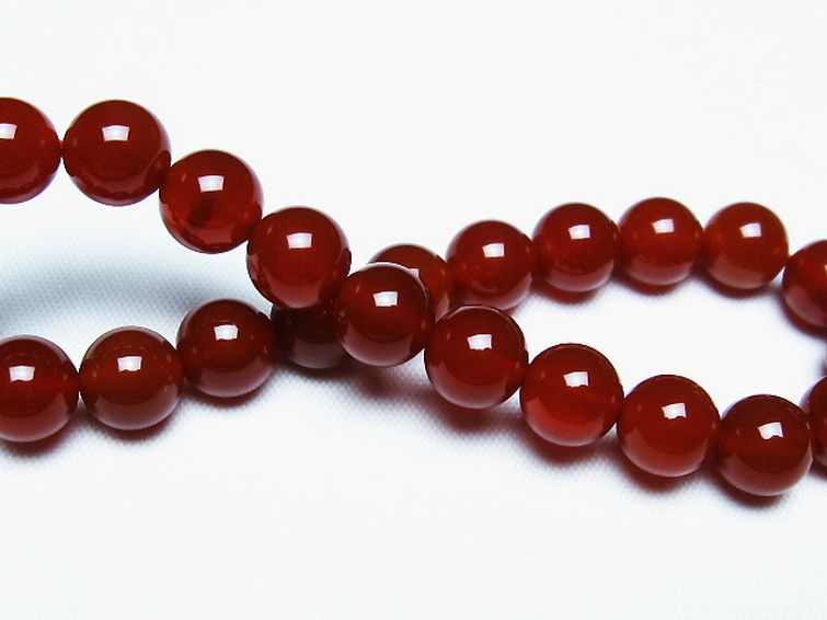 赤アゲート ブレスレット 8mm [T57-6939] 2枚目