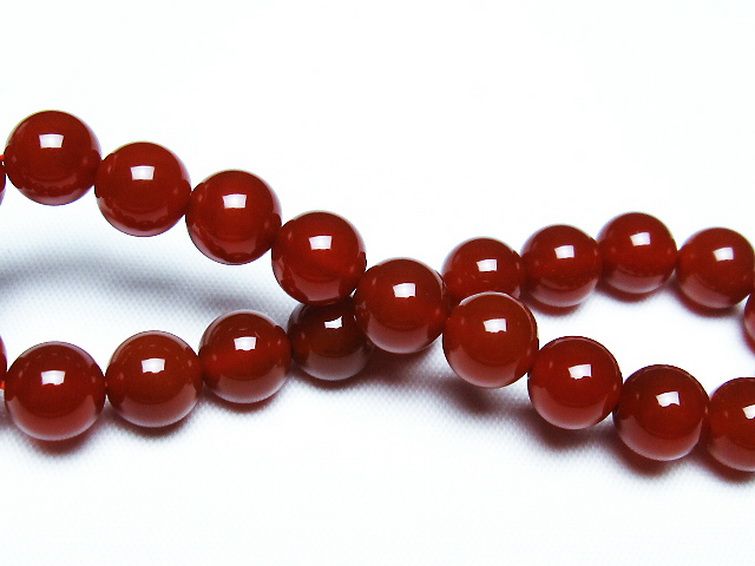 赤アゲート ブレスレット 8mm [T57-6950] 2枚目