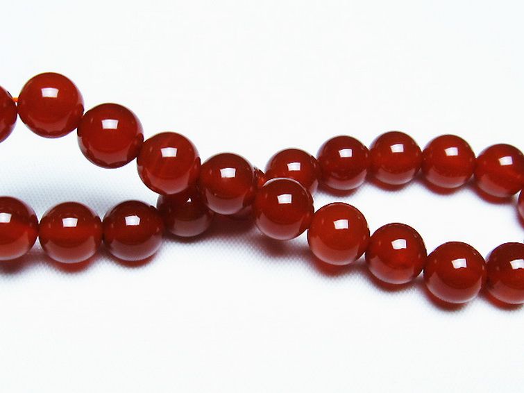 赤アゲート ブレスレット 8mm [T57-6956] 2枚目