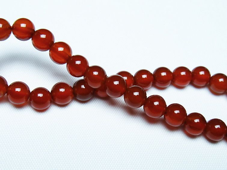 赤アゲート ブレスレット 6mm [t57-7010] 2枚目