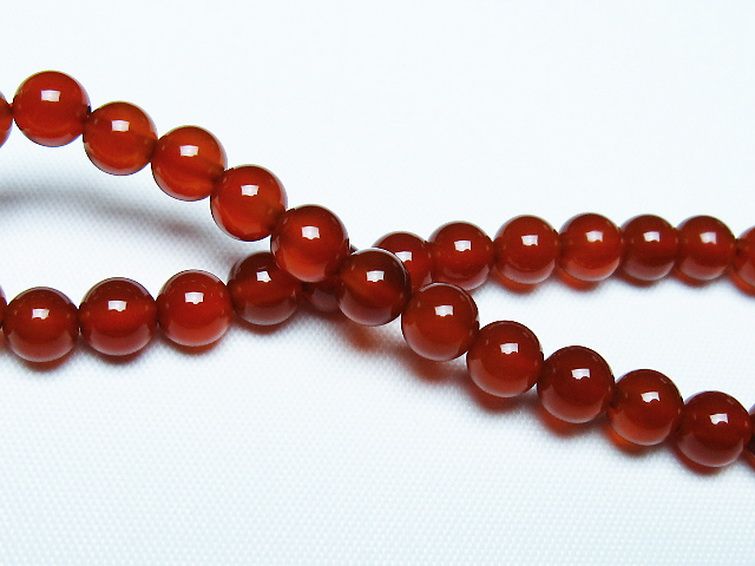 赤アゲート ブレスレット 6mm [t57-7011] 2枚目