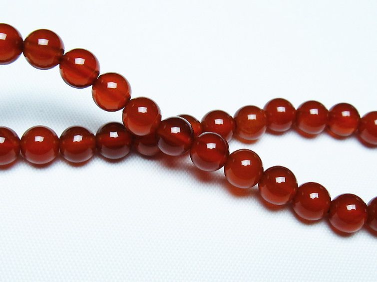 赤アゲート ブレスレット 6mm [t57-7013] 2枚目