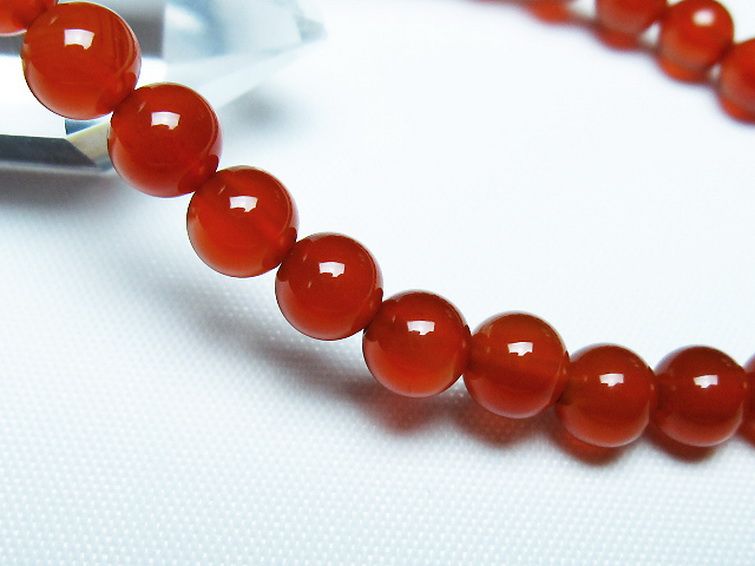 赤アゲート ブレスレット 6mm [t57-7019] 3枚目