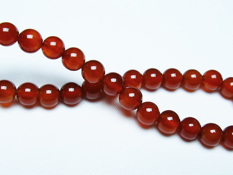 赤アゲート ブレスレット 6mm [t57-7025] 2枚目
