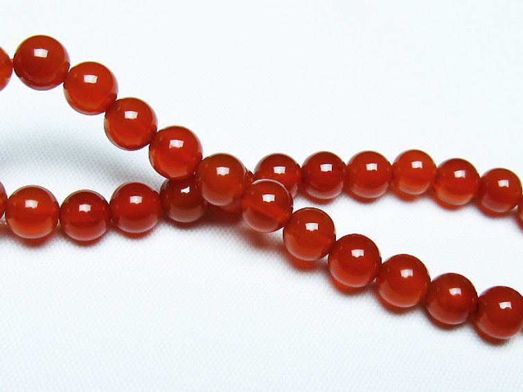赤アゲート ブレスレット 6mm [t57-7031] 2枚目