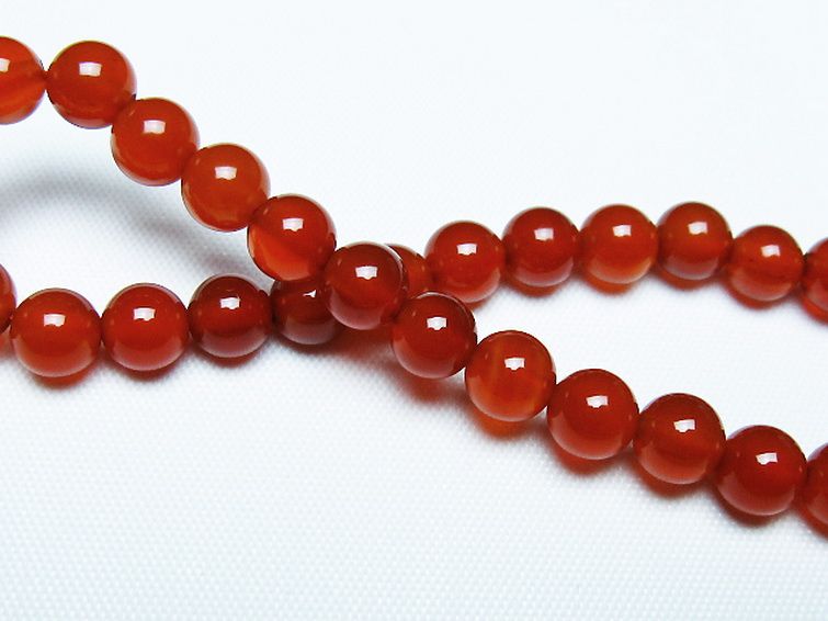 赤アゲート ブレスレット 6mm [t57-7035] 2枚目
