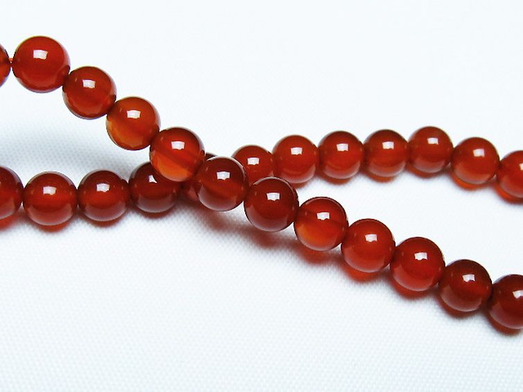 赤アゲート ブレスレット 6mm [t57-7044] 2枚目