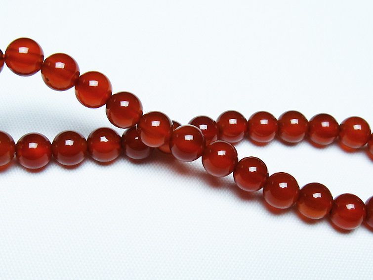 赤アゲート ブレスレット 6mm [t57-7048] 2枚目