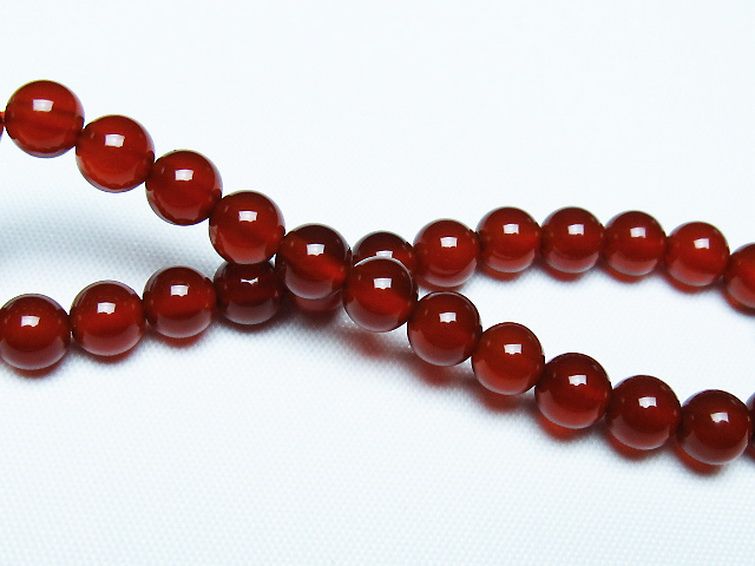 赤アゲート ブレスレット 6mm [t57-7054] 2枚目