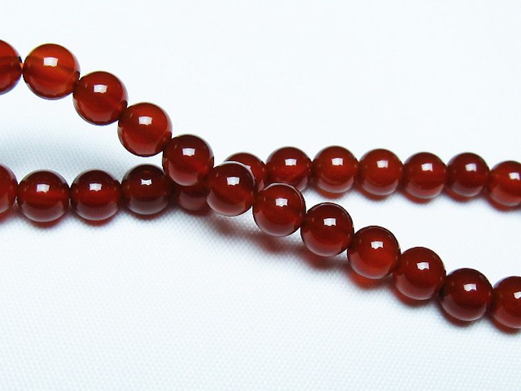 赤アゲート ブレスレット 6mm [t57-7058] 2枚目