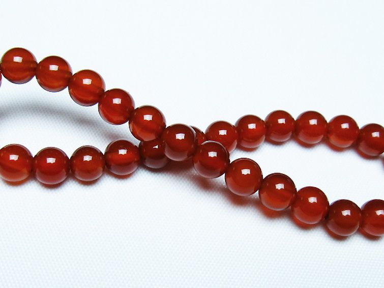 赤アゲート ブレスレット 6mm [t57-7062] 2枚目