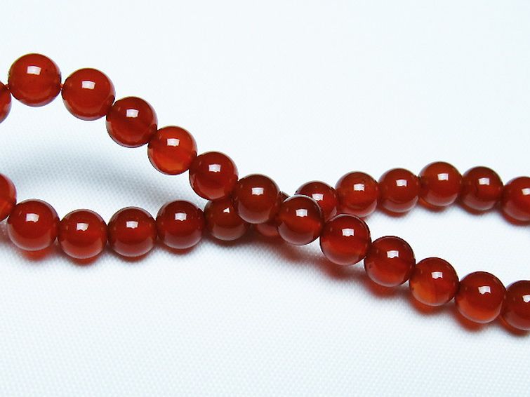赤アゲート ブレスレット 6mm [t57-7065] 2枚目