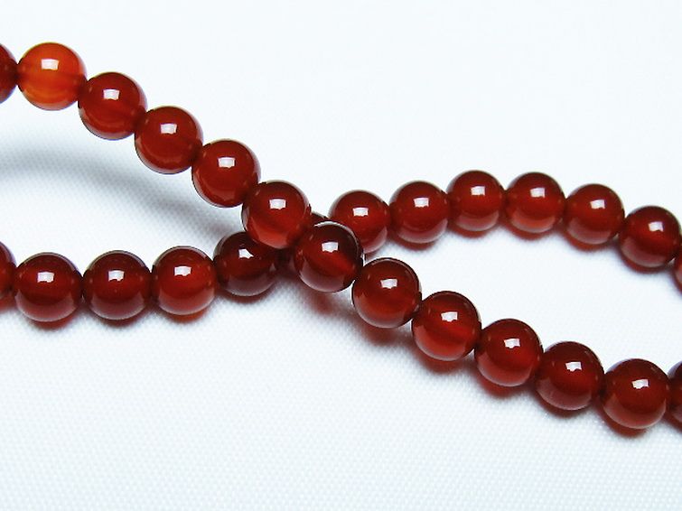 赤アゲート ブレスレット 6mm [t57-7070] 2枚目