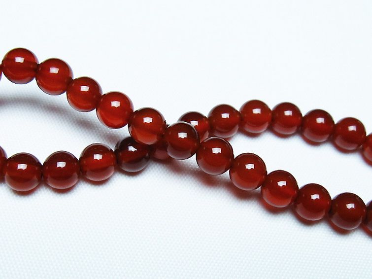 赤アゲート ブレスレット 6mm [t57-7071] 2枚目