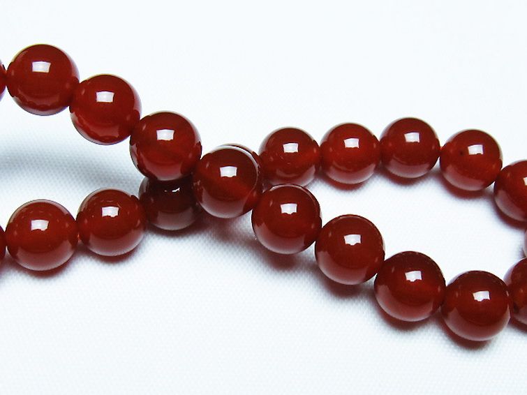 赤アゲート ブレスレット 8mm [t57-7078] 2枚目