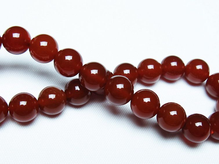 赤アゲート ブレスレット 8mm [t57-7082] 2枚目