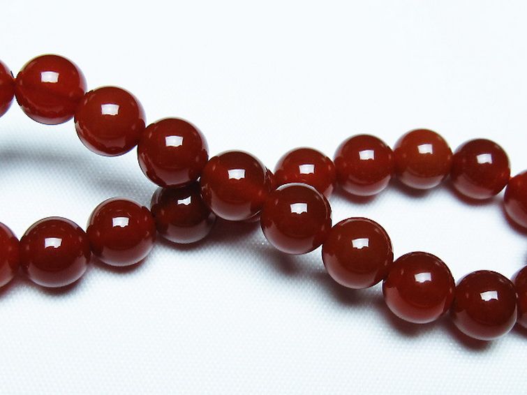 赤アゲート ブレスレット 8mm [t57-7087] 2枚目