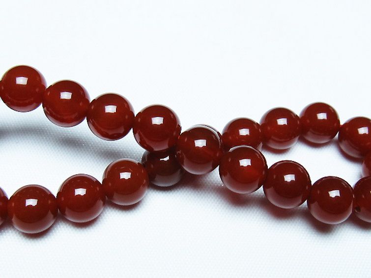 赤アゲート ブレスレット 8mm [T57-7091] 2枚目
