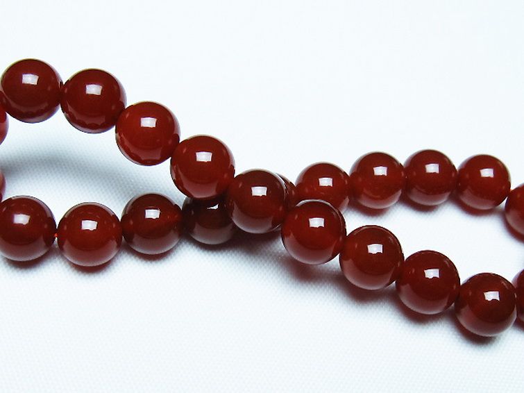 赤アゲート ブレスレット 8mm [t57-7094] 2枚目