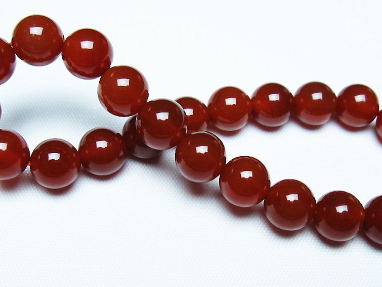 赤アゲート ブレスレット 8mm [T57-7096] 2枚目