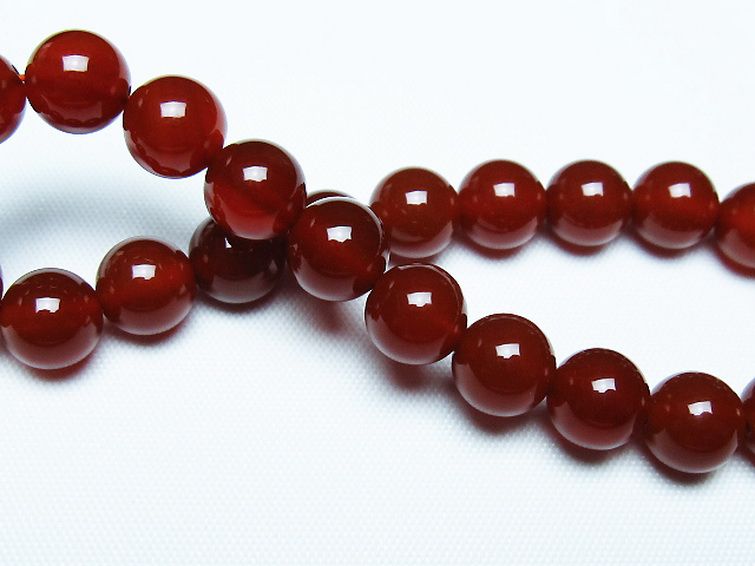 赤アゲート ブレスレット 8mm [t57-7108] 2枚目