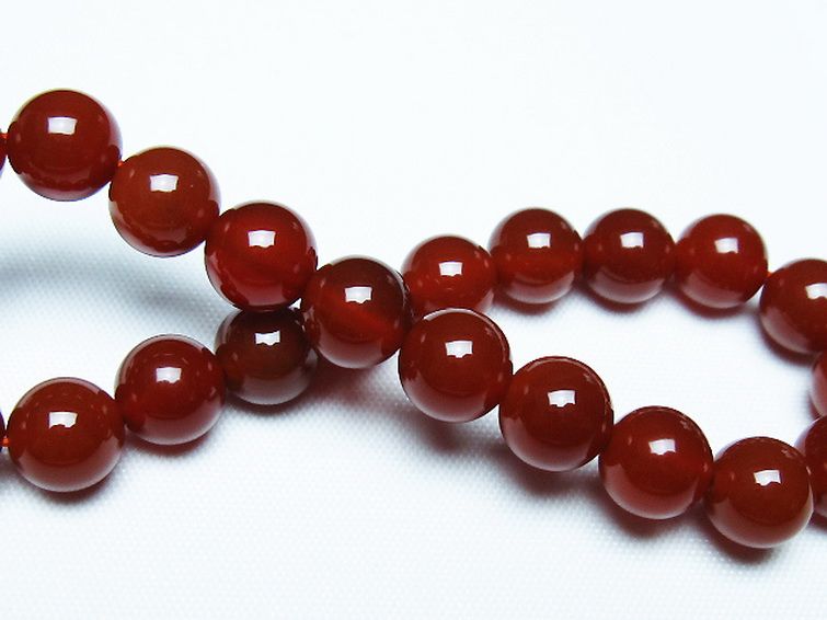 赤アゲート ブレスレット 8mm [t57-7114] 2枚目