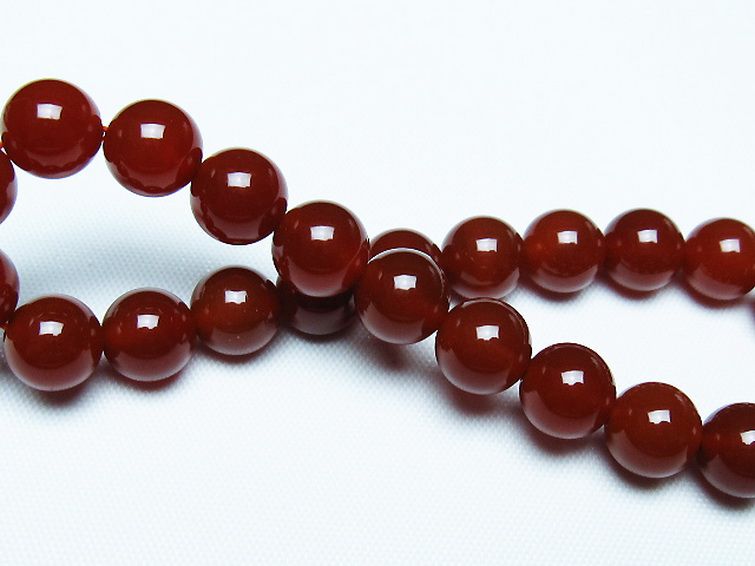 赤アゲート ブレスレット 8mm [t57-7131] 2枚目