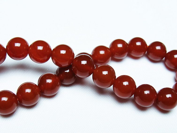 赤アゲート ブレスレット 8mm [T57-7132] 2枚目