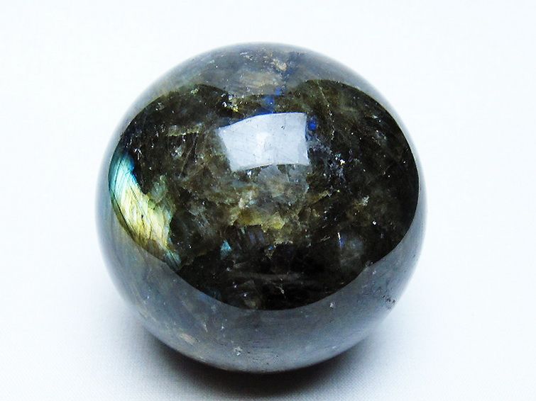 ラブラドライト 丸玉 63mm [t571-5234] 1枚目