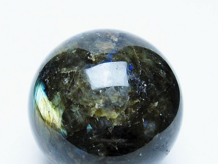 ラブラドライト 丸玉 63mm [t571-5234] 2枚目
