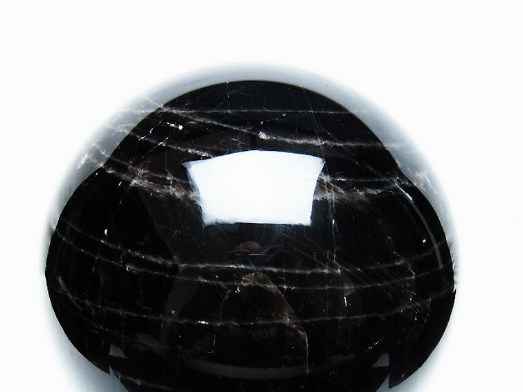 8.9Kg モリオン 純天然 黒水晶 丸玉 190mm [T572-10861] 2枚目