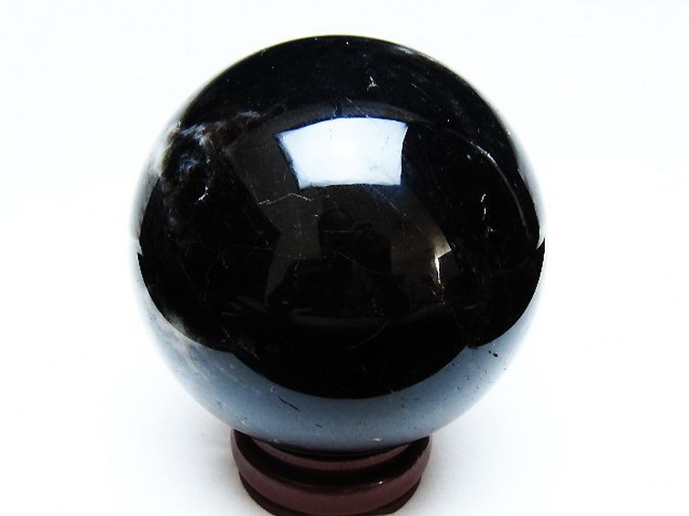 1.5Kg モリオン 純天然 黒水晶 丸玉 102mm [t572-11026] 3枚目