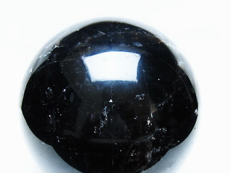 3.5Kg モリオン 純天然 黒水晶 丸玉 140mm [t572-11231] 2枚目