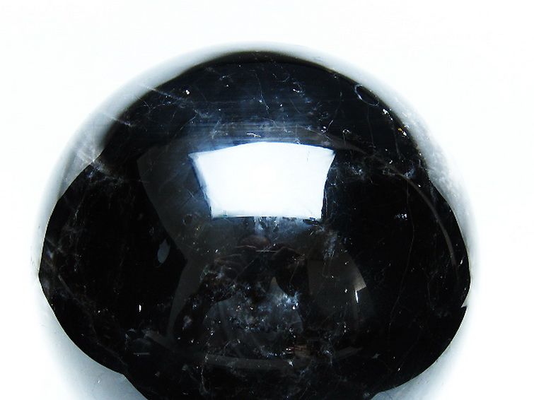 6.6Kg モリオン 純天然 黒水晶 丸玉 170mm [t572-11237] 2枚目