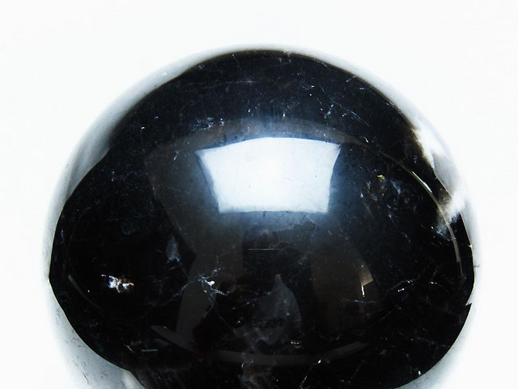 7.6Kg モリオン 純天然 黒水晶 丸玉 180mm [t572-11239] 2枚目