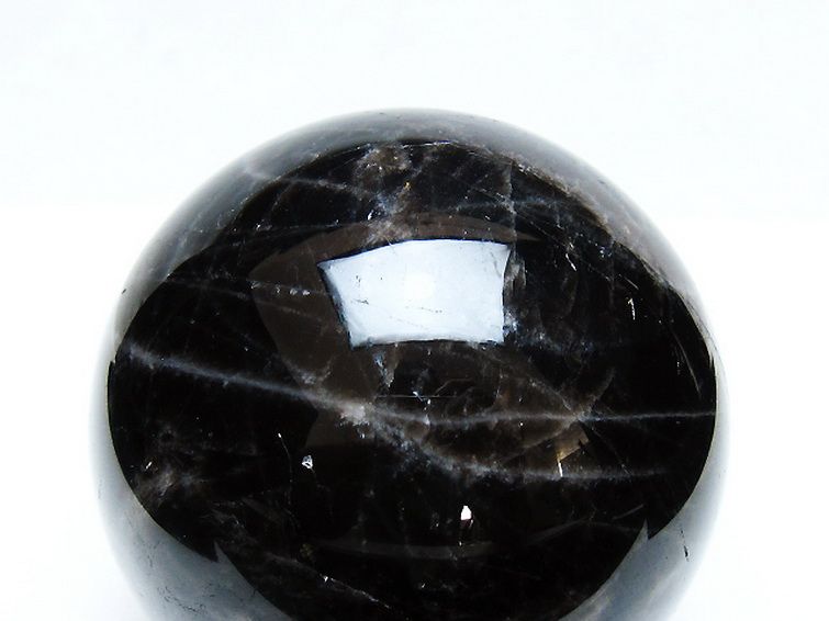 モリオン 純天然 黒水晶 丸玉 89mm [t572-11506] 2枚目
