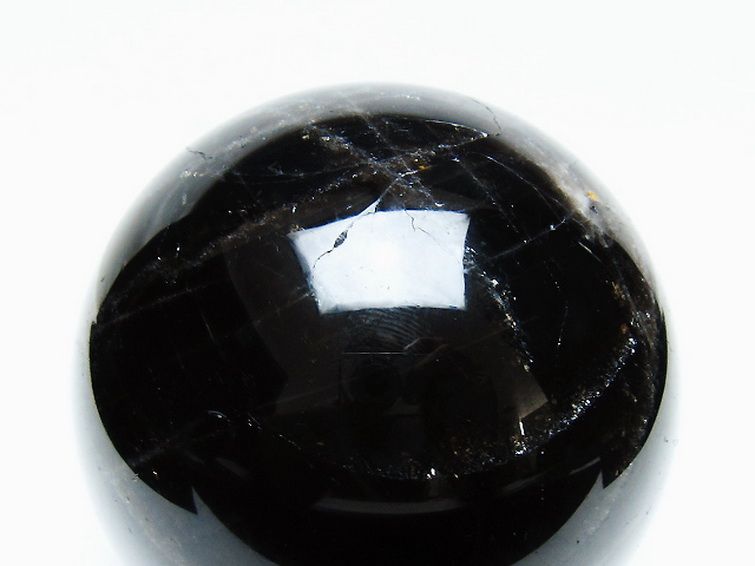 モリオン 純天然 黒水晶 丸玉 83mm [t572-11516] 2枚目