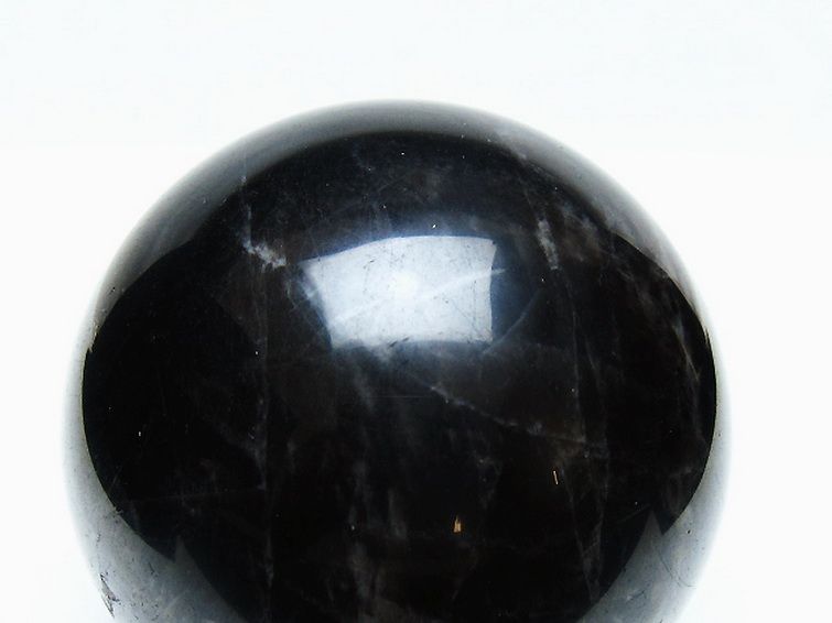 モリオン 純天然 黒水晶 丸玉 82mm [t572-11523] 2枚目