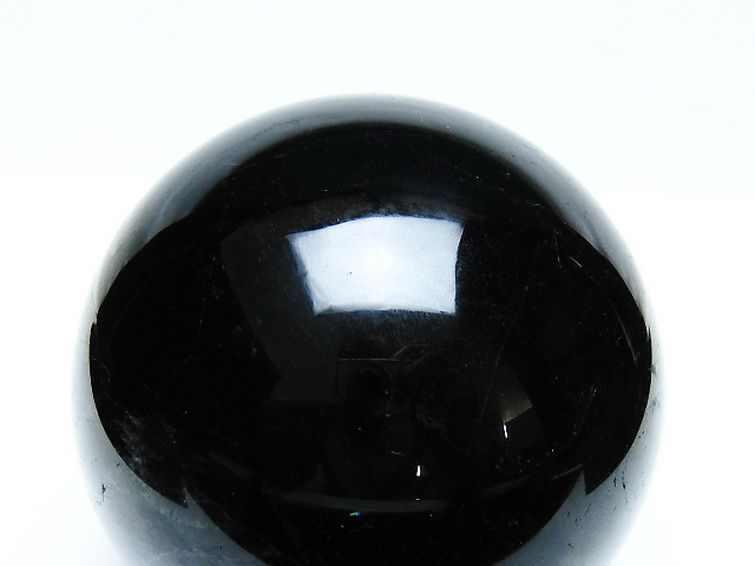 モリオン 純天然 黒水晶 丸玉 87mm [t572-11569] 2枚目