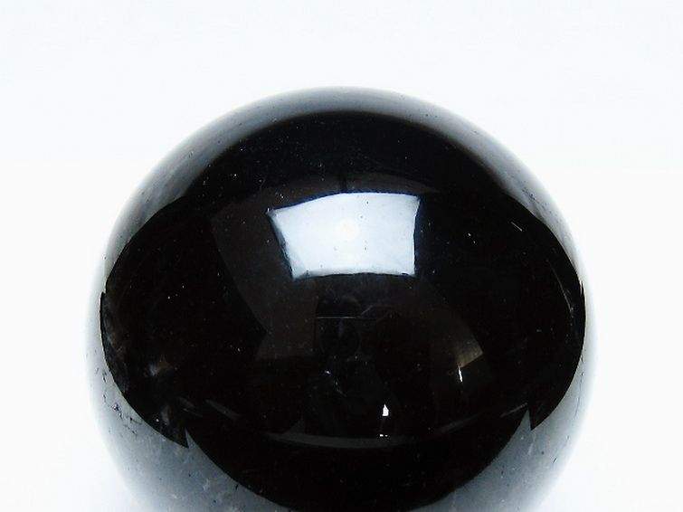 モリオン 純天然 黒水晶 丸玉 89mm [t572-11578] 2枚目